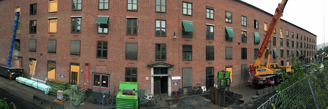 Construction started at Lodalen